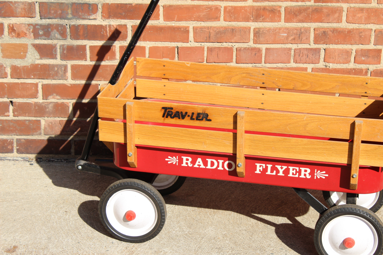Vintage Radio Flyer "Trav-ler" Children's Wagon | EBTH